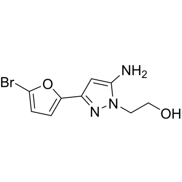 2-(5-Amino-3-(5-bromofuran-2-yl)-1h-pyrazol-1-yl)ethan-1-ol|CS-0355492