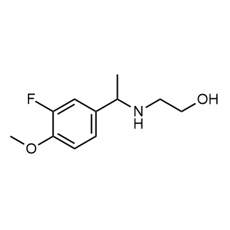 2-((1-(3-Fluoro-4-methoxyphenyl)ethyl)amino)ethan-1-ol|CS-0355529