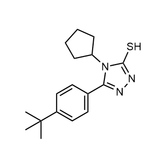 5-(4-(Tert-butyl)phenyl)-4-cyclopentyl-4h-1,2,4-triazole-3-thiol|CS-0356013