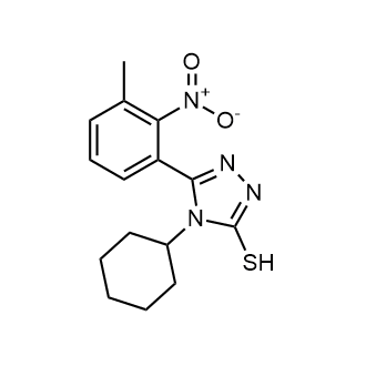 4-Cyclohexyl-5-(3-methyl-2-nitrophenyl)-4h-1,2,4-triazole-3-thiol|CS-0356024