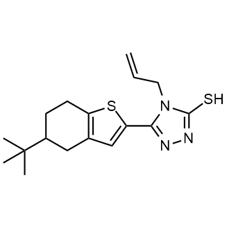 4-Allyl-5-(5-(tert-butyl)-4,5,6,7-tetrahydrobenzo[b]thiophen-2-yl)-4h-1,2,4-triazole-3-thiol|CS-0356049
