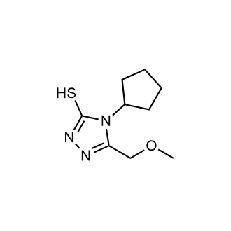 4-Cyclopentyl-5-(methoxymethyl)-4h-1,2,4-triazole-3-thiol|CS-0356074