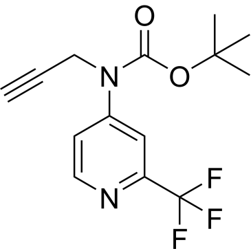 tert-Butyl prop-2-yn-1-yl(2-(trifluoromethyl)pyridin-4-yl)carbamate|CS-0356351