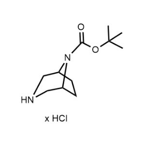 tert-Butyl 3,8-diazabicyclo[3.2.1]octane-8-carboxylate hydrochloride(1:x)|CS-0356387