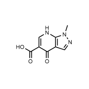 1-Methyl-4-oxo-4,7-dihydro-1H-pyrazolo[3,4-b]pyridine-5-carboxylic acid|CS-0356400