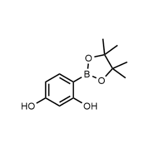 4-(4,4,5,5-Tetramethyl-1,3,2-dioxaborolan-2-yl)benzene-1,3-diol|CS-0356640