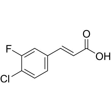 (E)-3-(4-Chloro-3-fluorophenyl)acrylic acid|CS-0356706