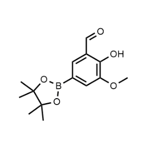 2-Hydroxy-3-methoxy-5-(4,4,5,5-tetramethyl-1,3,2-dioxaborolan-2-yl)benzaldehyde|CS-0356731