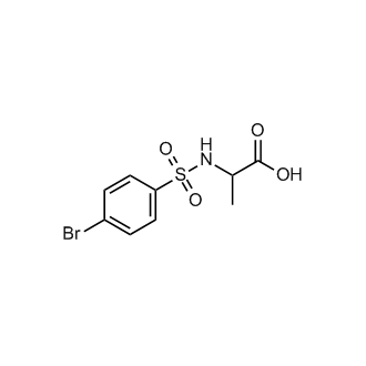 ((4-Bromophenyl)sulfonyl)alanine