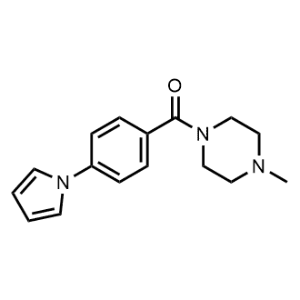 (4-(1H-pyrrol-1-yl)phenyl)(4-methylpiperazin-1-yl)methanone|CS-0357216