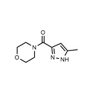 (5-Methyl-1H-pyrazol-3-yl)(morpholino)methanone|CS-0357289