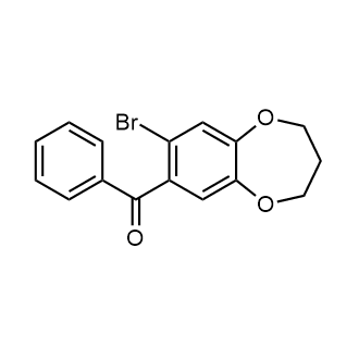 (8-Bromo-3,4-dihydro-2H-benzo[b][1,4]dioxepin-7-yl)(phenyl)methanone|CS-0357303