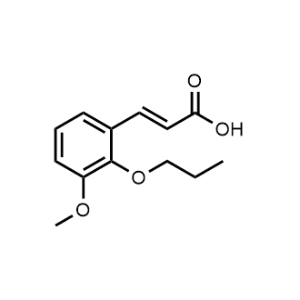 (E)-3-(3-methoxy-2-propoxyphenyl)acrylic acid|CS-0357368