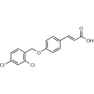(E)-3-(4-((2,4-dichlorobenzyl)oxy)phenyl)acrylic acid|CS-0357370
