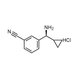 (S)-3-(amino(cyclopropyl)methyl)benzonitrile hydrochloride|CS-0357484