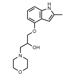 1-((2-Methyl-1H-indol-4-yl)oxy)-3-morpholinopropan-2-ol|CS-0357537