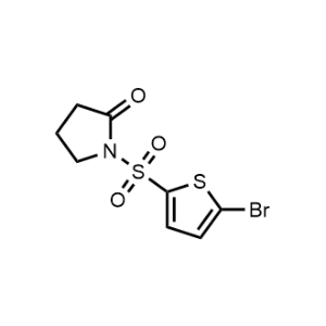 1-((5-Bromothiophen-2-yl)sulfonyl)pyrrolidin-2-one|CS-0357550