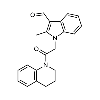 1-(2-(3,4-Dihydroquinolin-1(2H)-yl)-2-oxoethyl)-2-methyl-1H-indole-3-carbaldehyde|CS-0357584