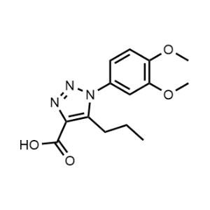 1-(3,4-Dimethoxyphenyl)-5-propyl-1H-1,2,3-triazole-4-carboxylic acid|CS-0357702