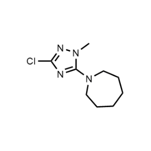 1-(3-Chloro-1-methyl-1H-1,2,4-triazol-5-yl)azepane|CS-0357730