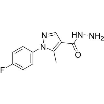 1-(4-Fluorophenyl)-5-methyl-1H-pyrazole-4-carbohydrazide|CS-0357840