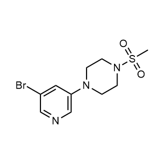 1-(5-Bromopyridin-3-yl)-4-(methylsulfonyl)piperazine|CS-0357883