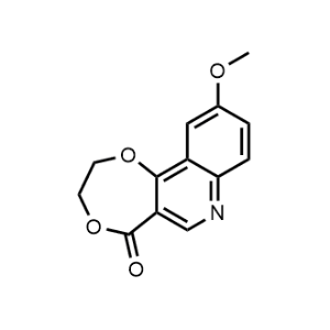 10-Methoxy-2,3-dihydro-5H-[1,4]dioxepino[6,5-c]quinolin-5-one|CS-0358067