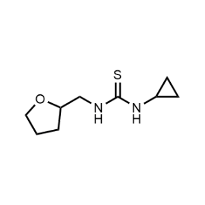 1-Cyclopropyl-3-((tetrahydrofuran-2-yl)methyl)thiourea|CS-0358156