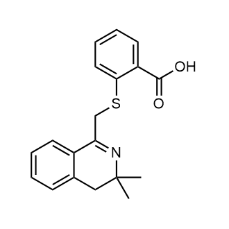 2-(((3,3-Dimethyl-3,4-dihydroisoquinolin-1-yl)methyl)thio)benzoic acid|CS-0358242