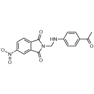 2-(((4-Acetylphenyl)amino)methyl)-5-nitroisoindoline-1,3-dione|CS-0358250