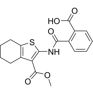 2-((3-(Methoxycarbonyl)-4,5,6,7-tetrahydrobenzo[b]thiophen-2-yl)carbamoyl)benzoic acid|CS-0358302