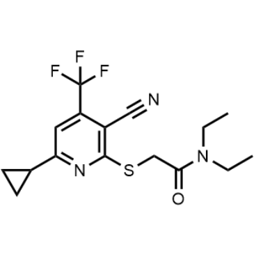 2-((3-Cyano-6-cyclopropyl-4-(trifluoromethyl)pyridin-2-yl)thio)-N,N-diethylacetamide|CS-0358319