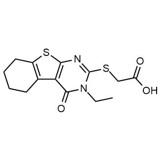 2-((3-Ethyl-4-oxo-3,4,5,6,7,8-hexahydrobenzo[4,5]thieno[2,3-d]pyrimidin-2-yl)thio)acetic acid|CS-0358323