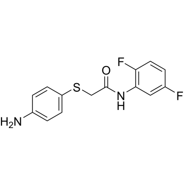 2-((4-Aminophenyl)thio)-N-(2,5-difluorophenyl)acetamide|CS-0358350