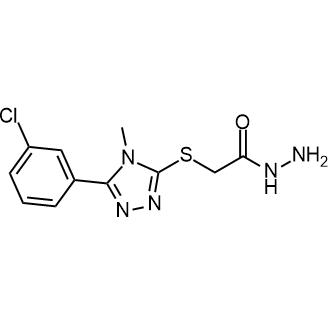 2-((5-(3-Chlorophenyl)-4-methyl-4H-1,2,4-triazol-3-yl)thio)acetohydrazide|CS-0358391
