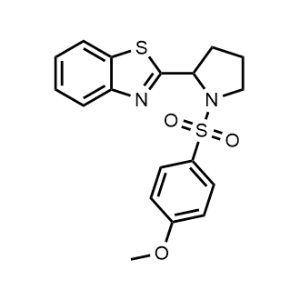 2-(1-((4-Methoxyphenyl)sulfonyl)pyrrolidin-2-yl)benzo[d]thiazole|CS-0358431