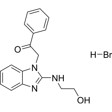 2-(2-((2-Hydroxyethyl)amino)-1H-benzo[d]imidazol-1-yl)-1-phenylethan-1-one hydrobromide|CS-0358467