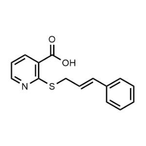 2-(Cinnamylthio)nicotinic acid|CS-0358823