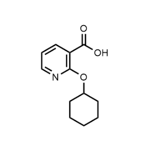 2-(Cyclohexyloxy)nicotinic acid|CS-0358828