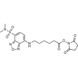 2,5-Dioxopyrrolidin-1-yl 6-((7-(N,N-dimethylsulfamoyl)benzo[c][1,2,5]oxadiazol-4-yl)amino)hexanoate|CS-0359002