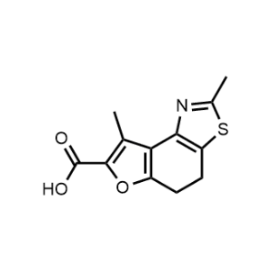2,8-Dimethyl-4,5-dihydrobenzofuro[4,5-d]thiazole-7-carboxylic acid|CS-0359024