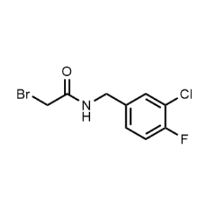 2-Bromo-N-(3-chloro-4-fluorobenzyl)acetamide|CS-0359115
