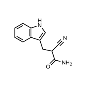 2-Cyano-3-(1H-indol-3-yl)propanamide|CS-0359195