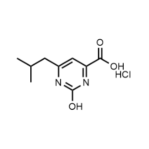 2-Hydroxy-6-isobutylpyrimidine-4-carboxylic acid hydrochloride|CS-0359253