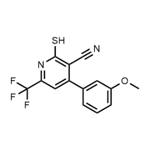 2-Mercapto-4-(3-methoxyphenyl)-6-(trifluoromethyl)nicotinonitrile|CS-0359280