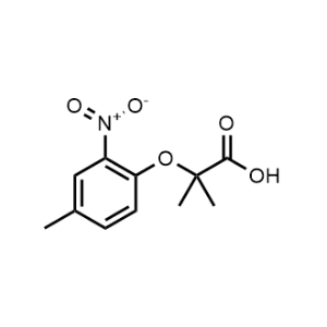 2-Methyl-2-(4-methyl-2-nitrophenoxy)propanoic acid|CS-0359307