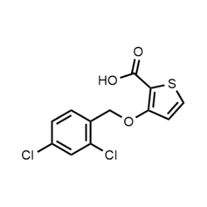 3-((2,4-Dichlorobenzyl)oxy)thiophene-2-carboxylic acid|CS-0359373