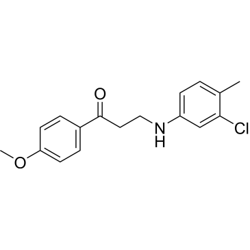 3-((3-Chloro-4-methylphenyl)amino)-1-(4-methoxyphenyl)propan-1-one|CS-0359386