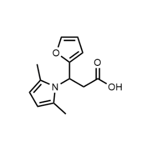 3-(2,5-Dimethyl-1H-pyrrol-1-yl)-3-(furan-2-yl)propanoic acid|CS-0359432