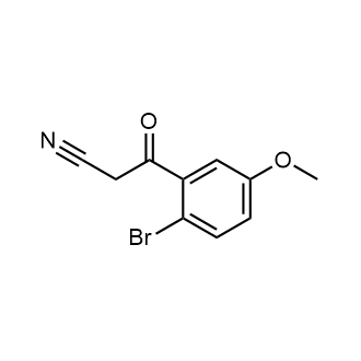 3-(2-Bromo-5-methoxyphenyl)-3-oxopropanenitrile|CS-0359443